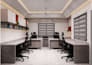 design modern office interiors with 3d renders